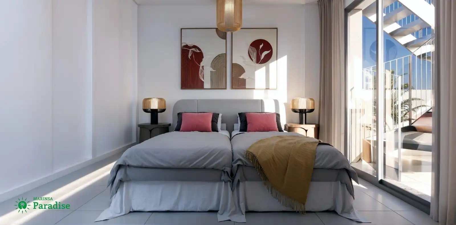 Habitación de Casa adosada en venta en Nerja