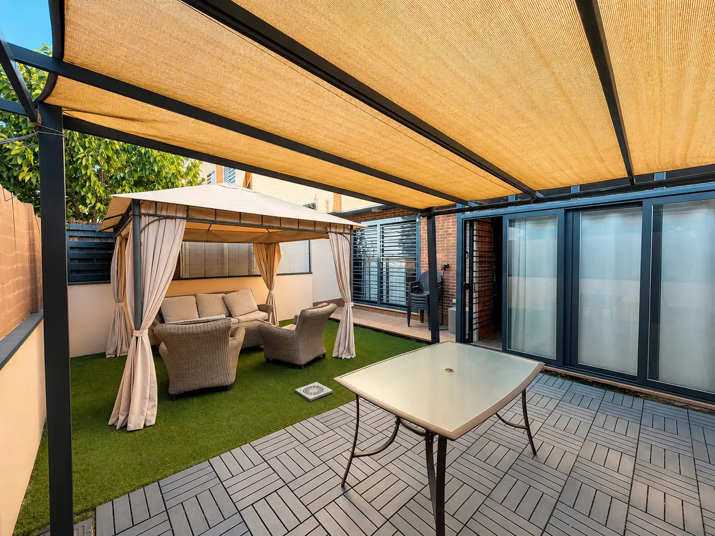 Terrassa de Planta baixa de lloguer en Pinto amb Calefacció, Jardí privat i Terrassa