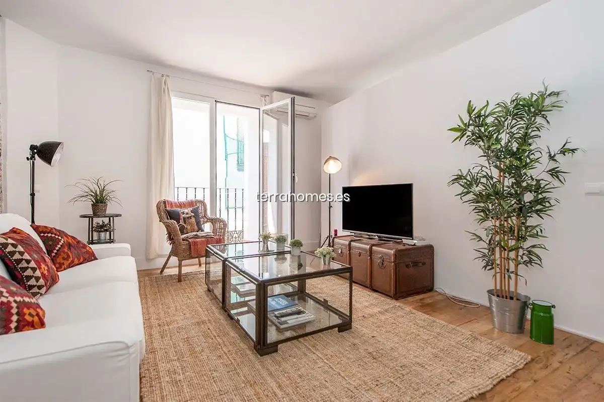Sala de estar de Dúplex de alquiler en Madrid con Aire acondicionado, Calefacción y Amueblado