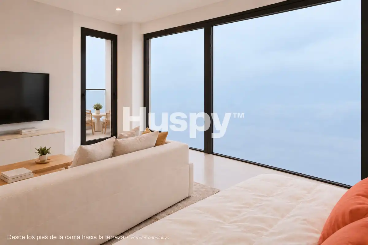 Sala de estar de Estudio en venta en Carretera de Cádiz