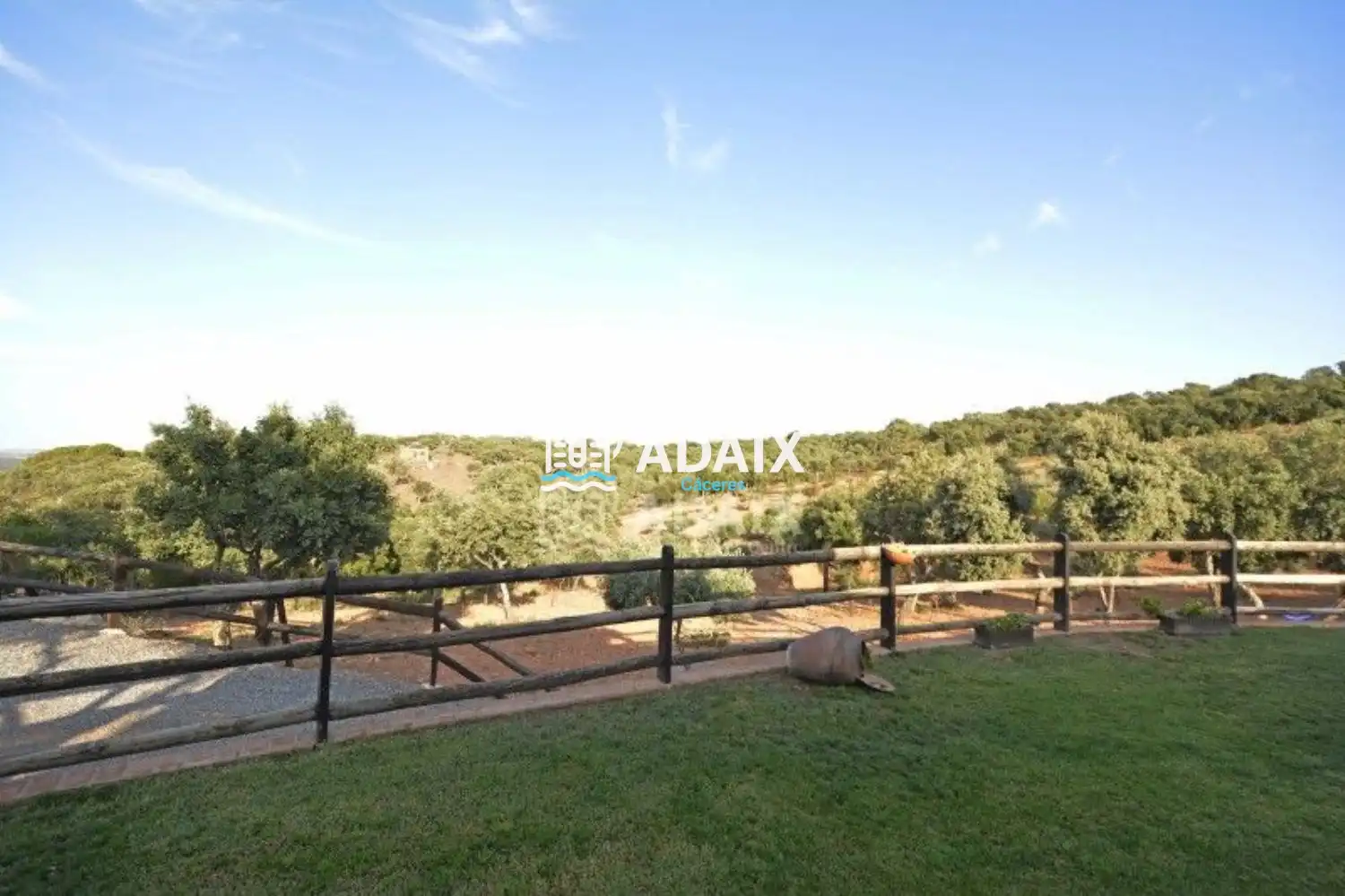 Jardín de Finca rústica en venta en Aliseda con Aire acondicionado y Terraza