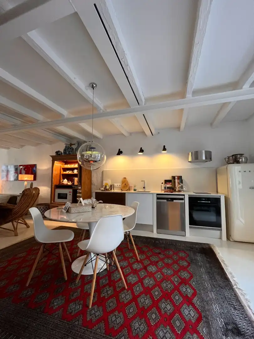Küche von Country house zum Verkauf in Es Migjorn Gran mit Klimaanlage, Heizung und Privatgarten