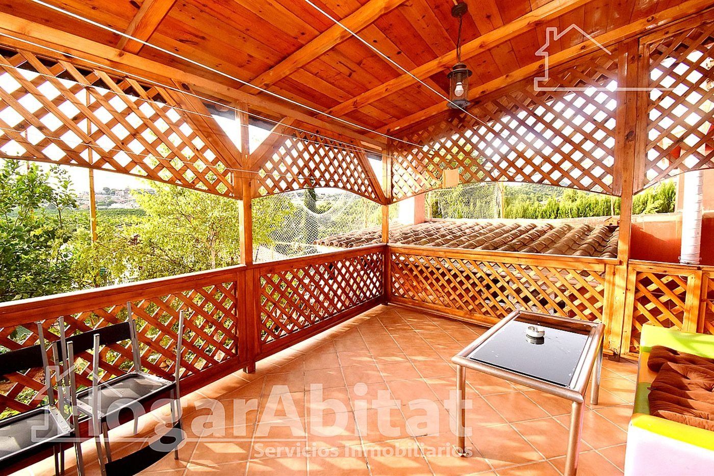 Jardí de Casa o xalet en venda en Borriol amb Terrassa, Piscina i Moblat