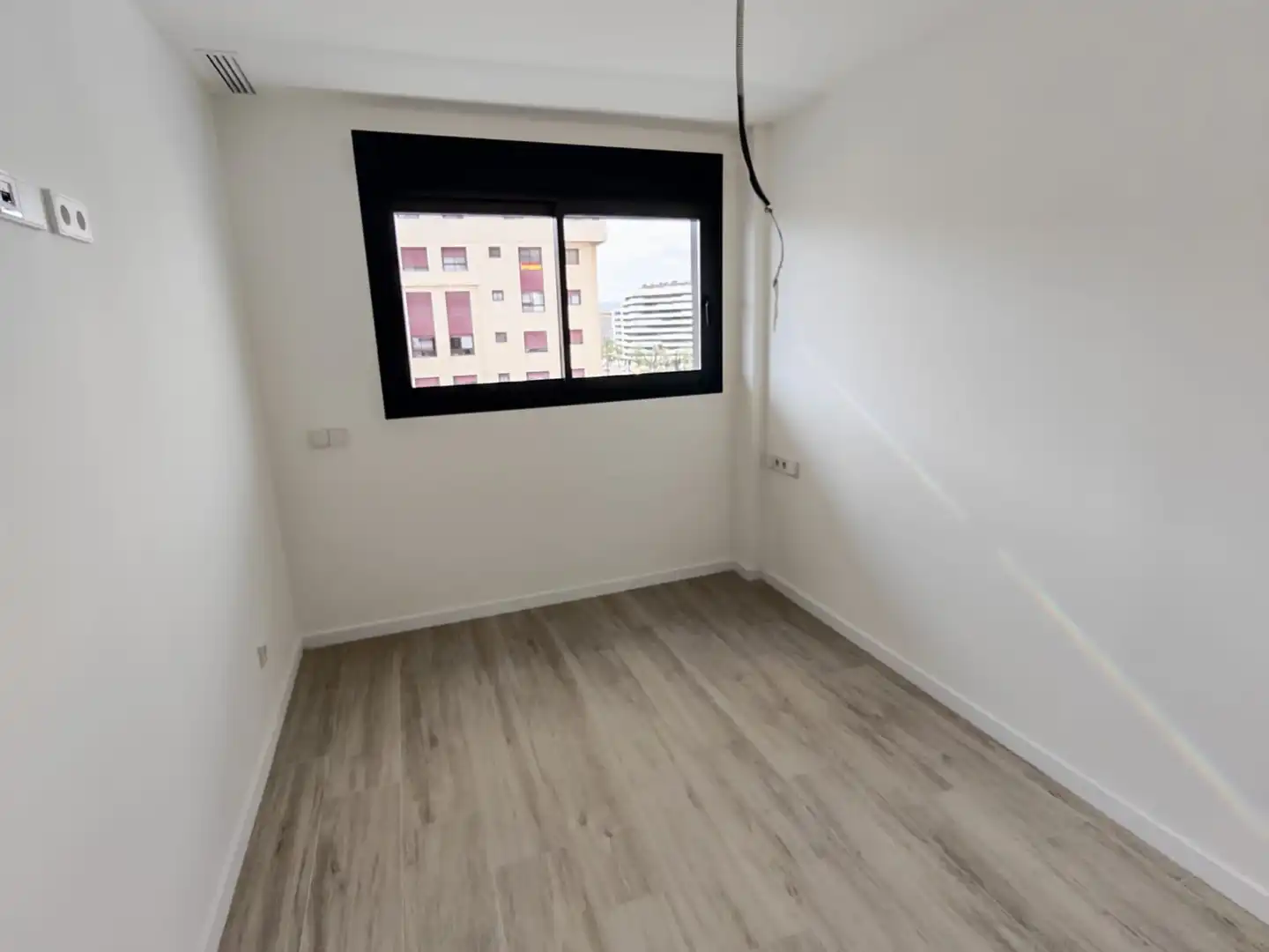 Dormitori de Apartament de lloguer en Murcia amb Aire condicionat, Calefacció i Terrassa