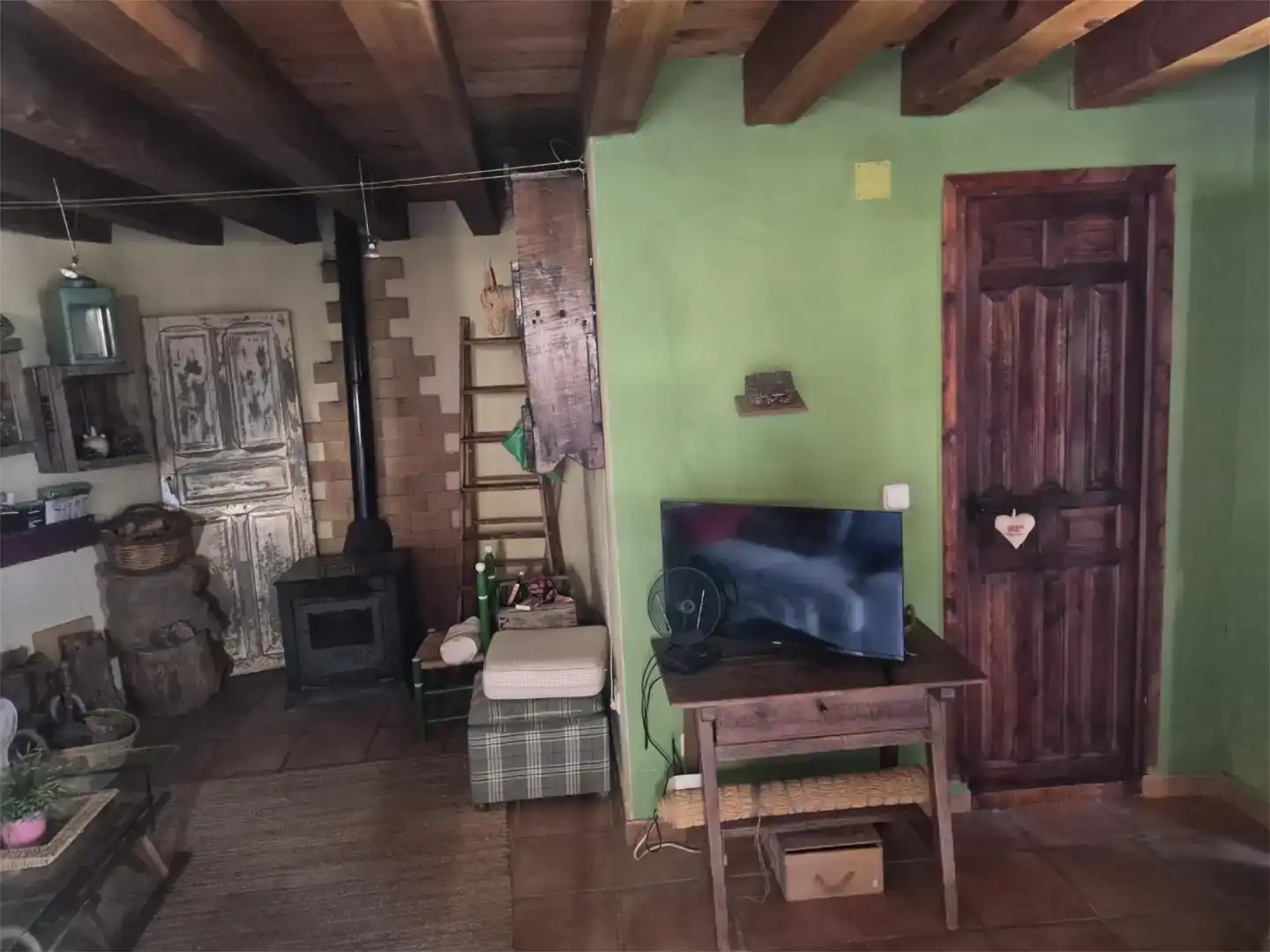Wohnzimmer von Country house zur Miete in Campillo de Ranas