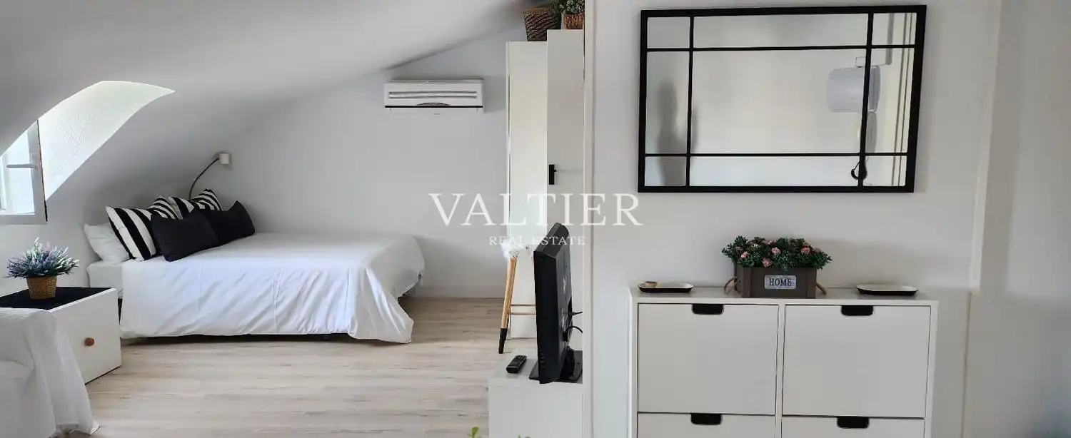 Bedroom of Flat for rent in  Madrid Capital  with Furnished