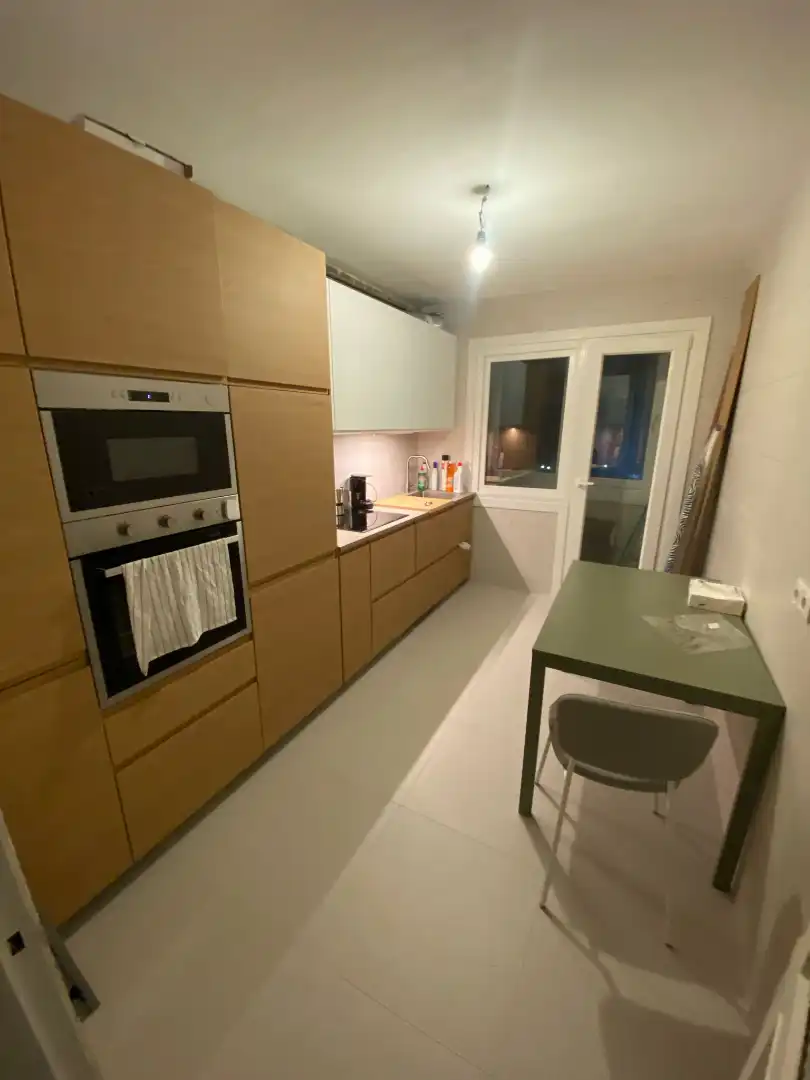 Cuina de Pis de lloguer en Ribeira amb Parquet, Terrassa i Moblat