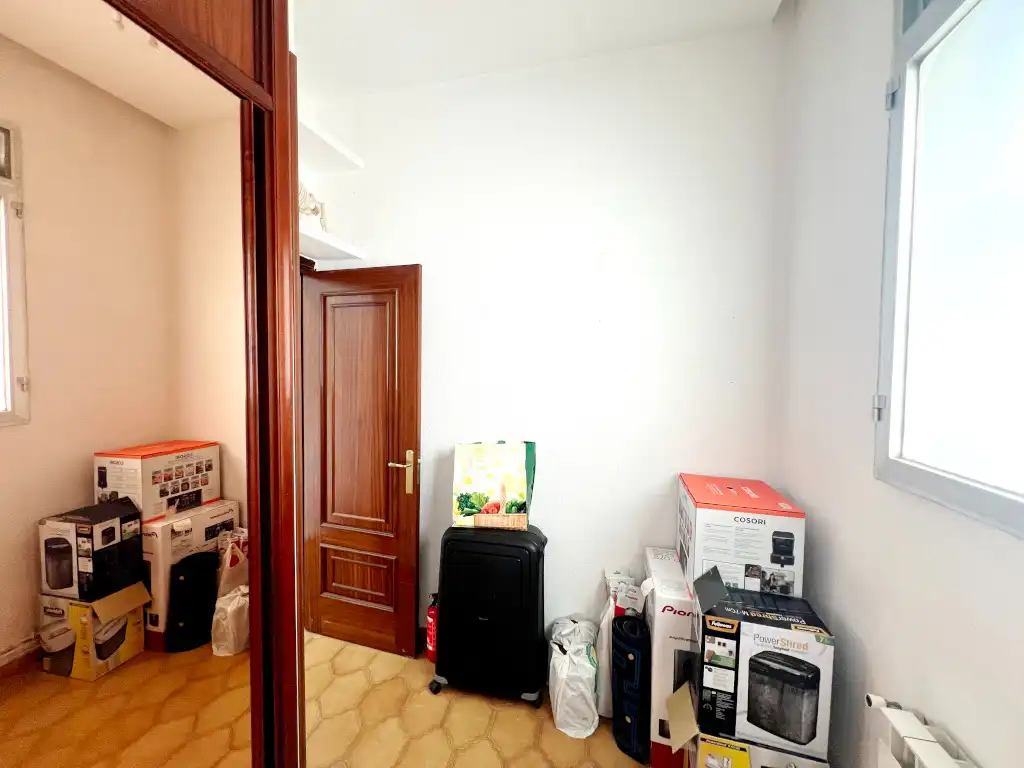 Schlafzimmer von Wohnung zum Verkauf in Madrid mit Klimaanlage, Heizung und Privatgarten