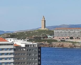 Exterior view of Apartment for sale in A Coruña Capital 