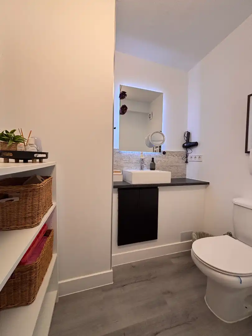 Baño de Casa o chalet en venta en Alhaurín de la Torre con Aire acondicionado, Calefacción y Jardín privado