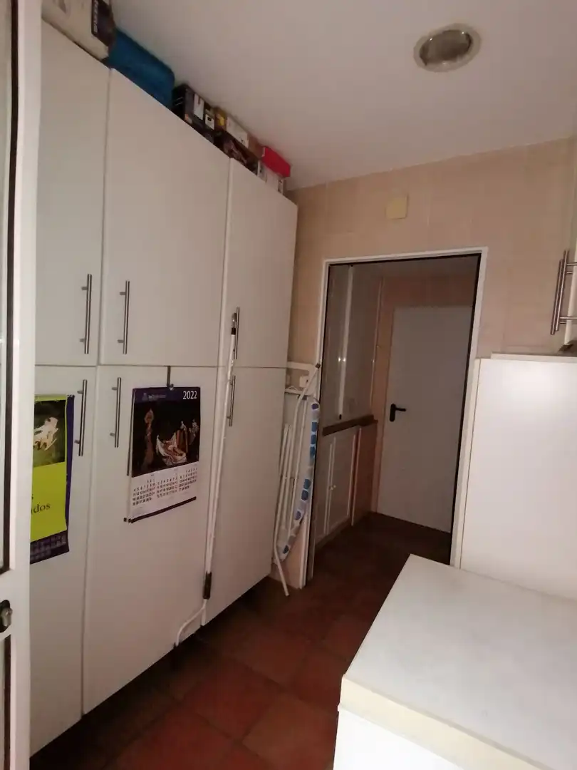 Cuina de Casa adosada de lloguer en Algeciras amb Jardí privat, Terrassa i Traster
