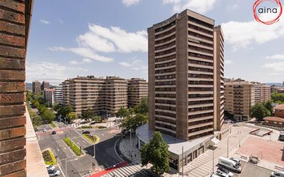 Vista exterior de Pis de lloguer en  Pamplona / Iruña amb Calefacció i Terrassa