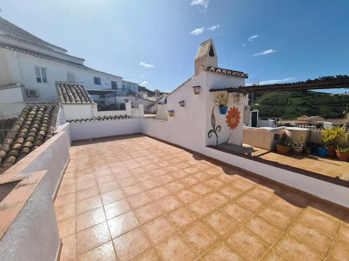 Terrassa de Casa o xalet en venda en Cómpeta amb Terrassa i Moblat