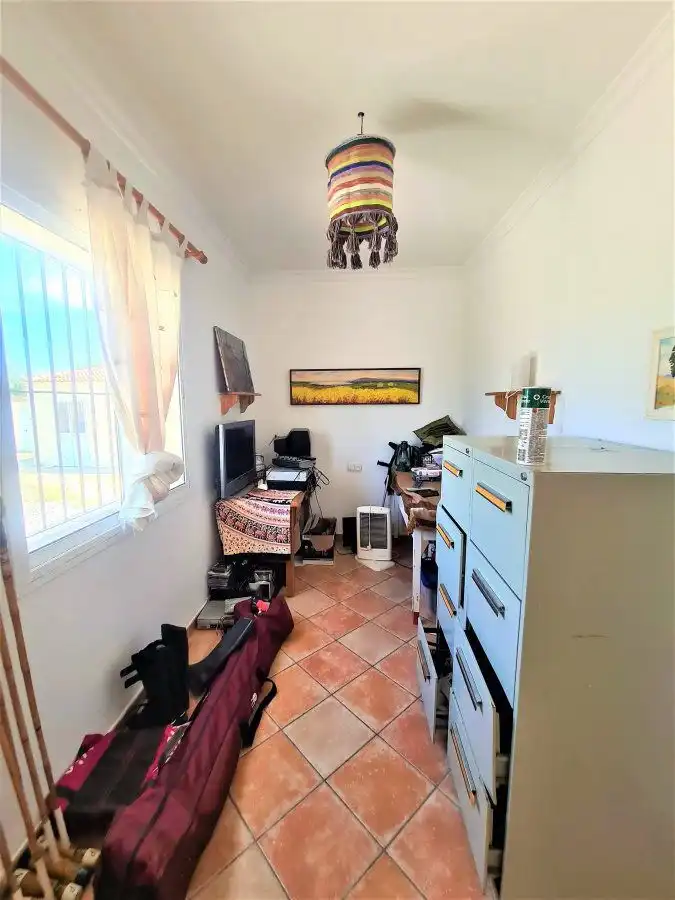 Sala d'estar de Finca rústica en venda en San Martín del Tesorillo amb Piscina