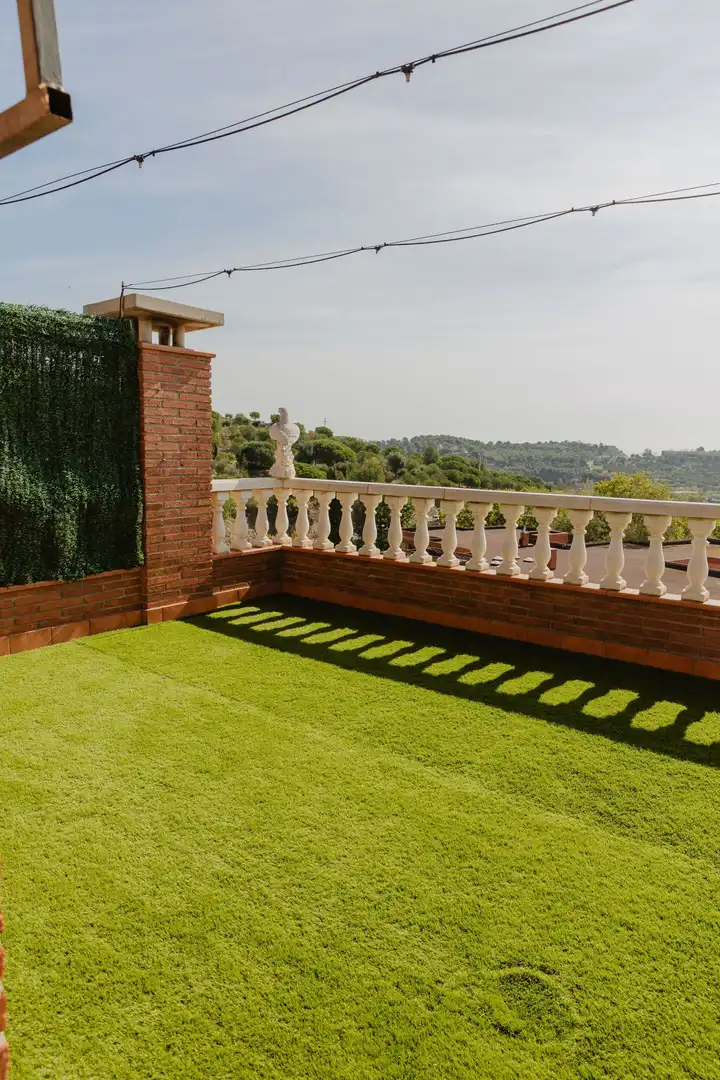 Terrace of Houses for sale in Santa Coloma de Gramenet  with Air Conditioner, Heating and Private garden