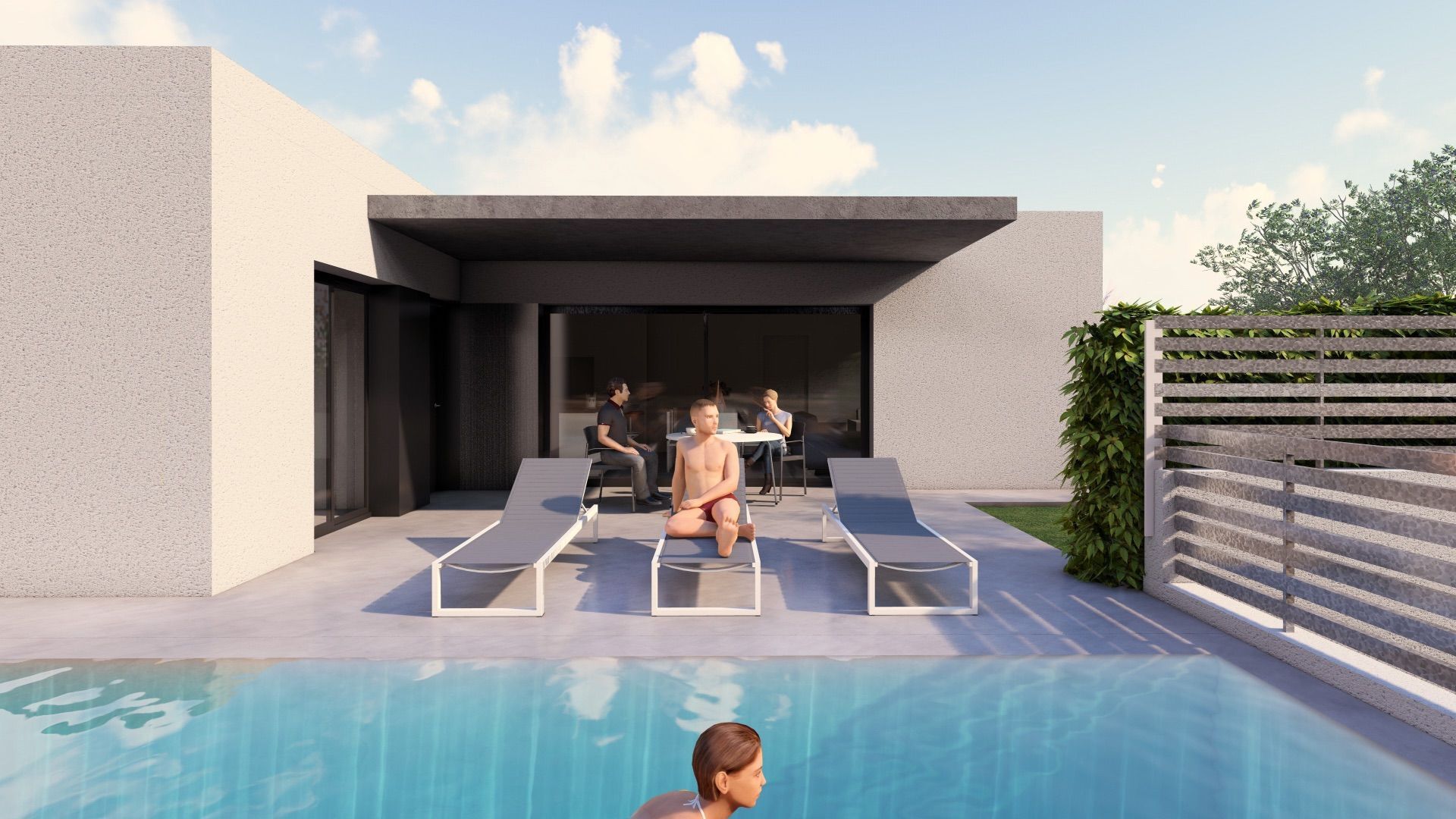 Terrassa de Casa adosada en venda en Palau-saverdera amb Aire condicionat, Calefacció i Jardí privat