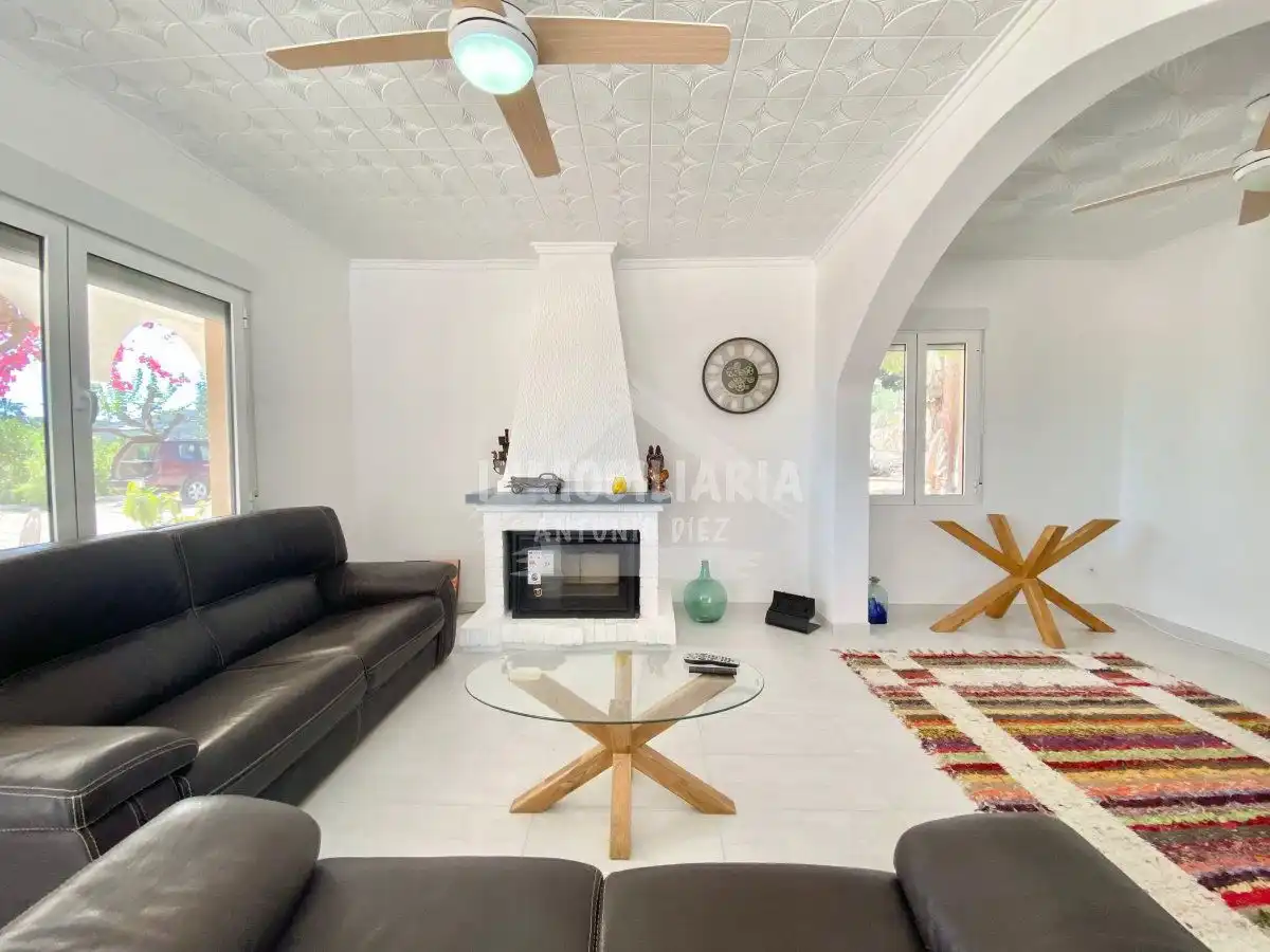 Sala de estar de Casa o chalet de alquiler en Aspe con Calefacción y Amueblado