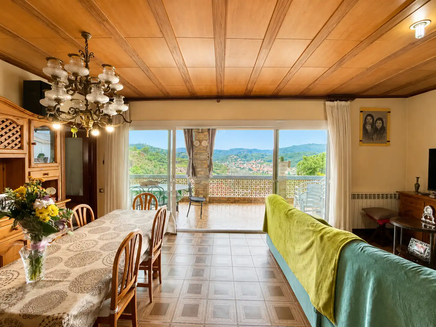 Dining room of Houses for sale in Torrelles de Llobregat  with Heating, Private garden and Terrace