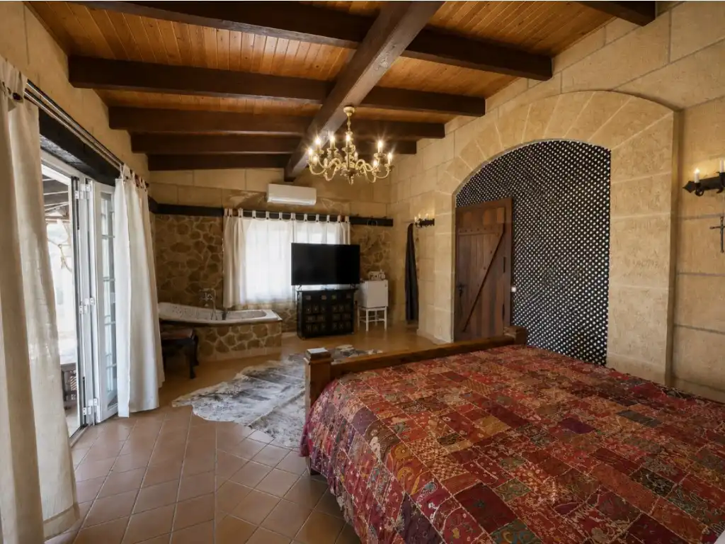 Schlafzimmer von Haus oder Chalet zum Verkauf in Calvià mit Klimaanlage, Privatgarten und Terrasse