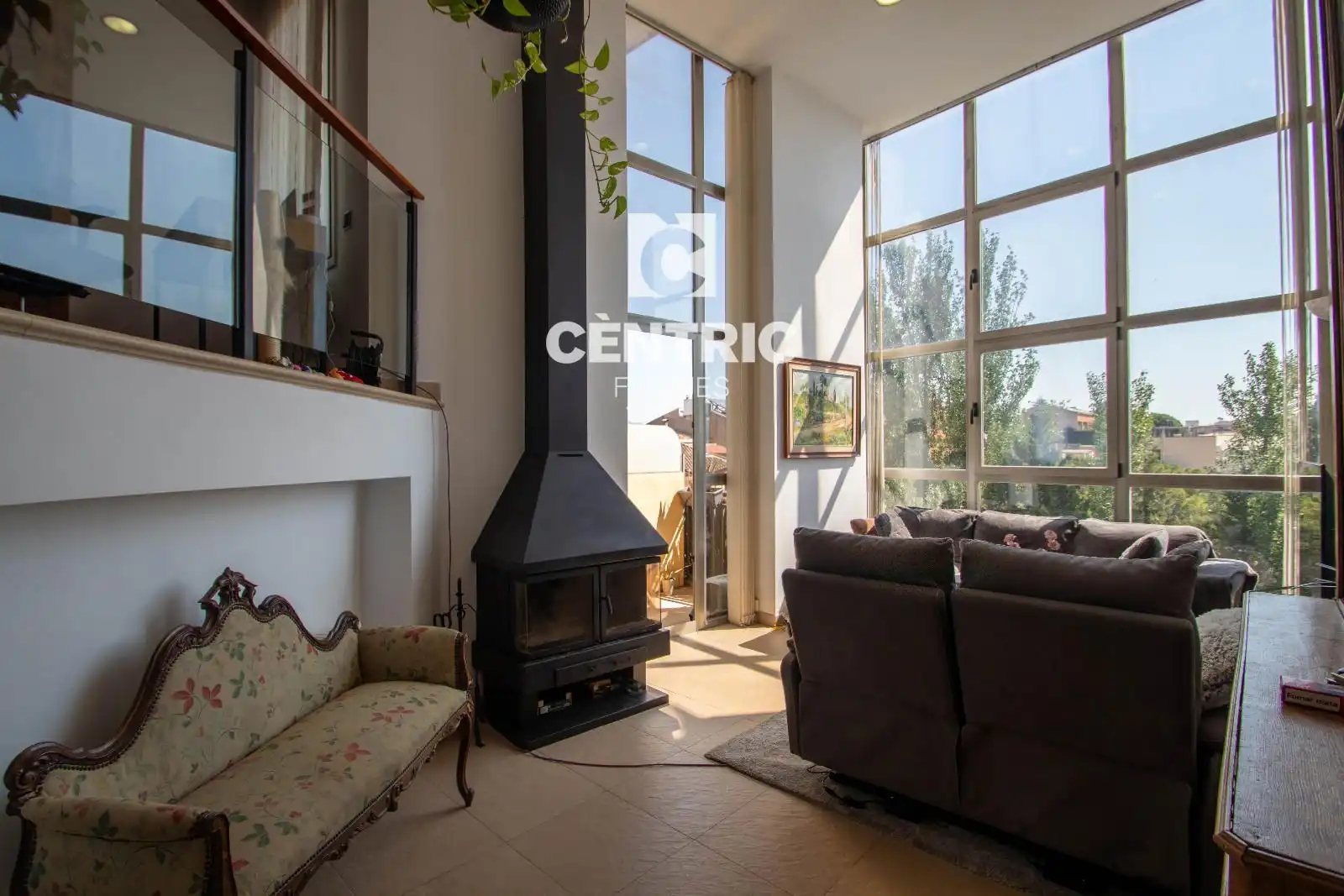 Sala d'estar de Casa adosada en venda en Ullastrell amb Aire condicionat, Calefacció i Terrassa