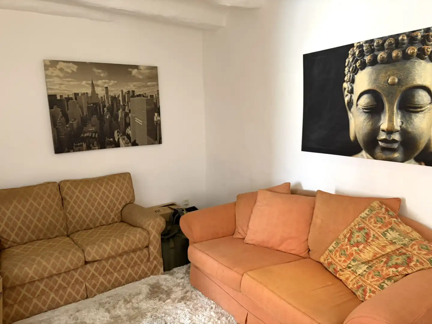 Sala de estar de Casa adosada en venta en Rasquera