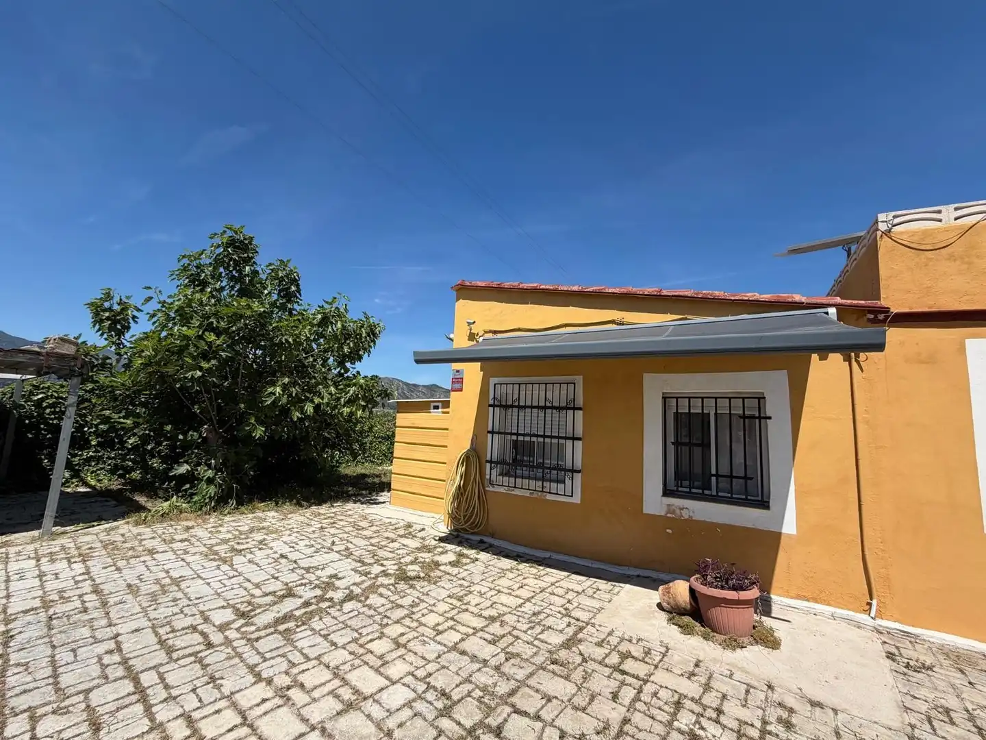 Vista exterior de Finca rústica en venta en Xeraco con Aire acondicionado, Jardín privado y Terraza