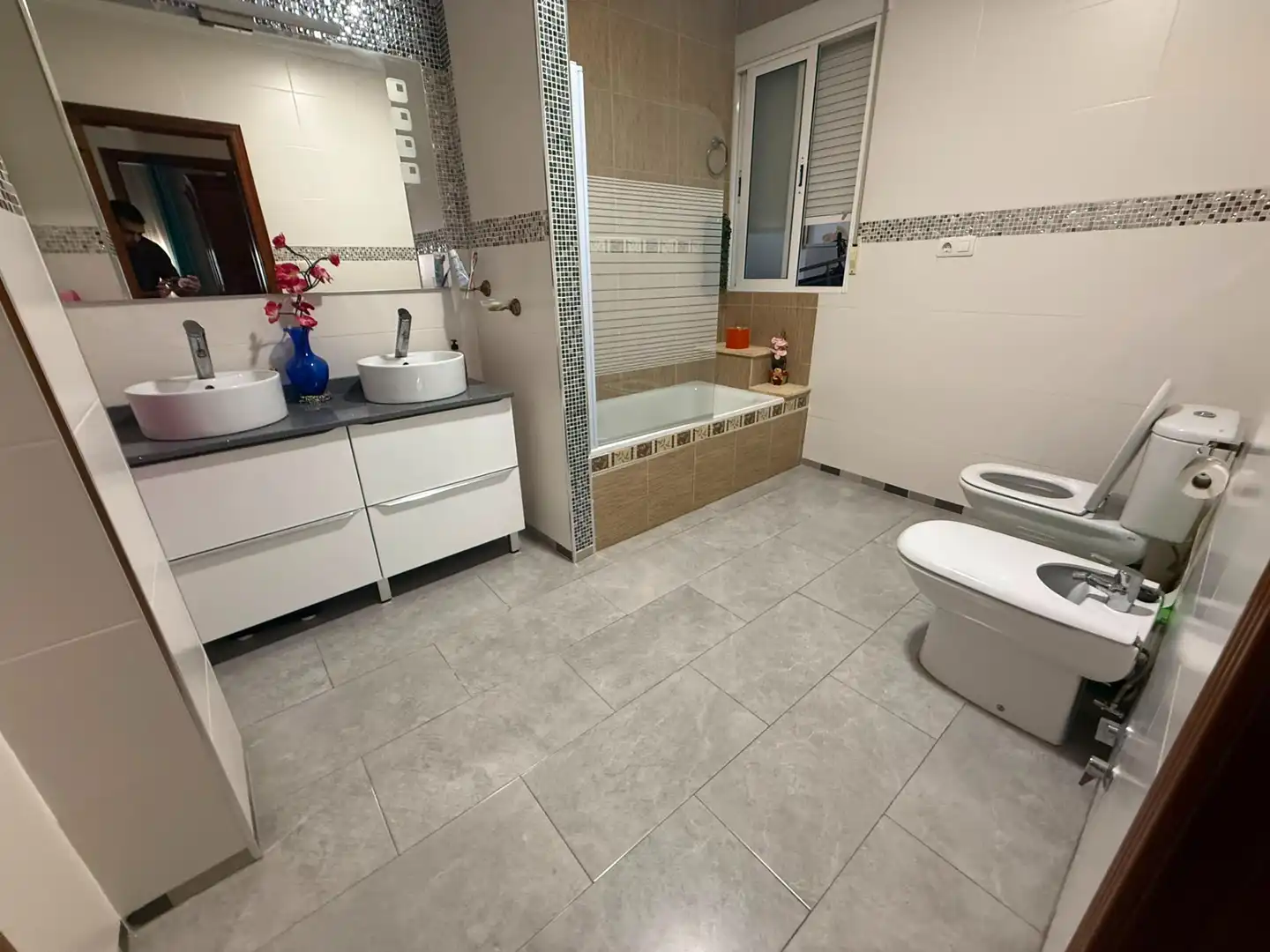Baño de Casa o chalet en venta en Láchar con Aire acondicionado, Calefacción y Jardín privado