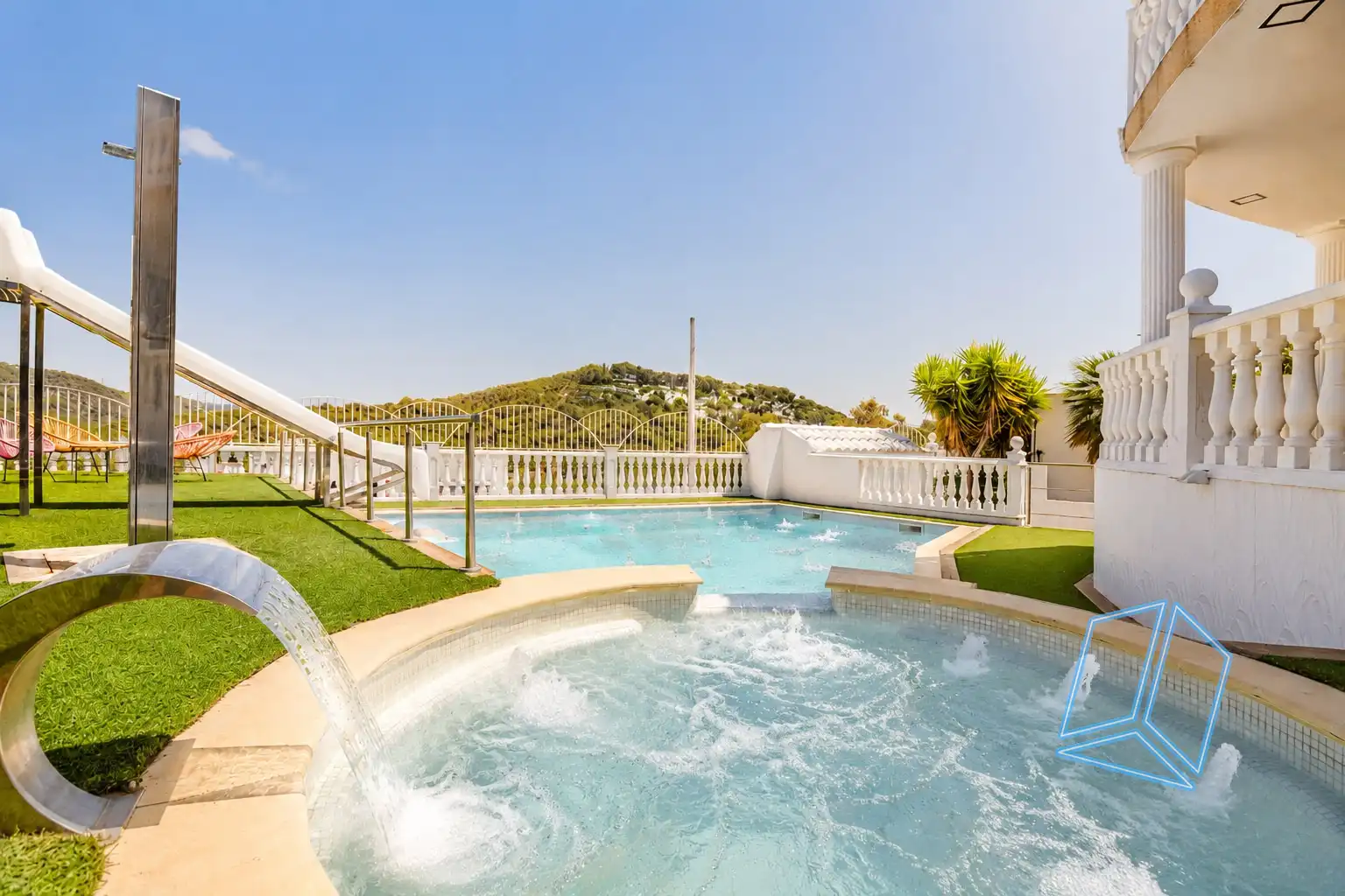 Piscina de Casa o chalet en venta en Canyelles con Piscina y Balcón