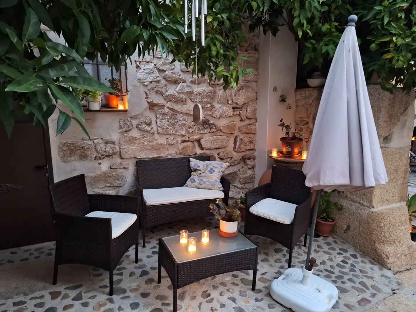 Terrassa de Casa o xalet en venda en Valdeverdeja amb Aire condicionat, Jardí privat i Terrassa