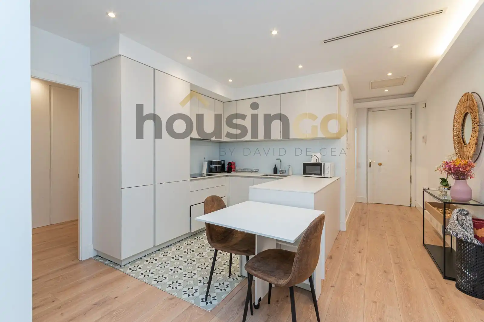 Cocina de Piso de alquiler en Madrid con Aire acondicionado, Calefacción y Terraza