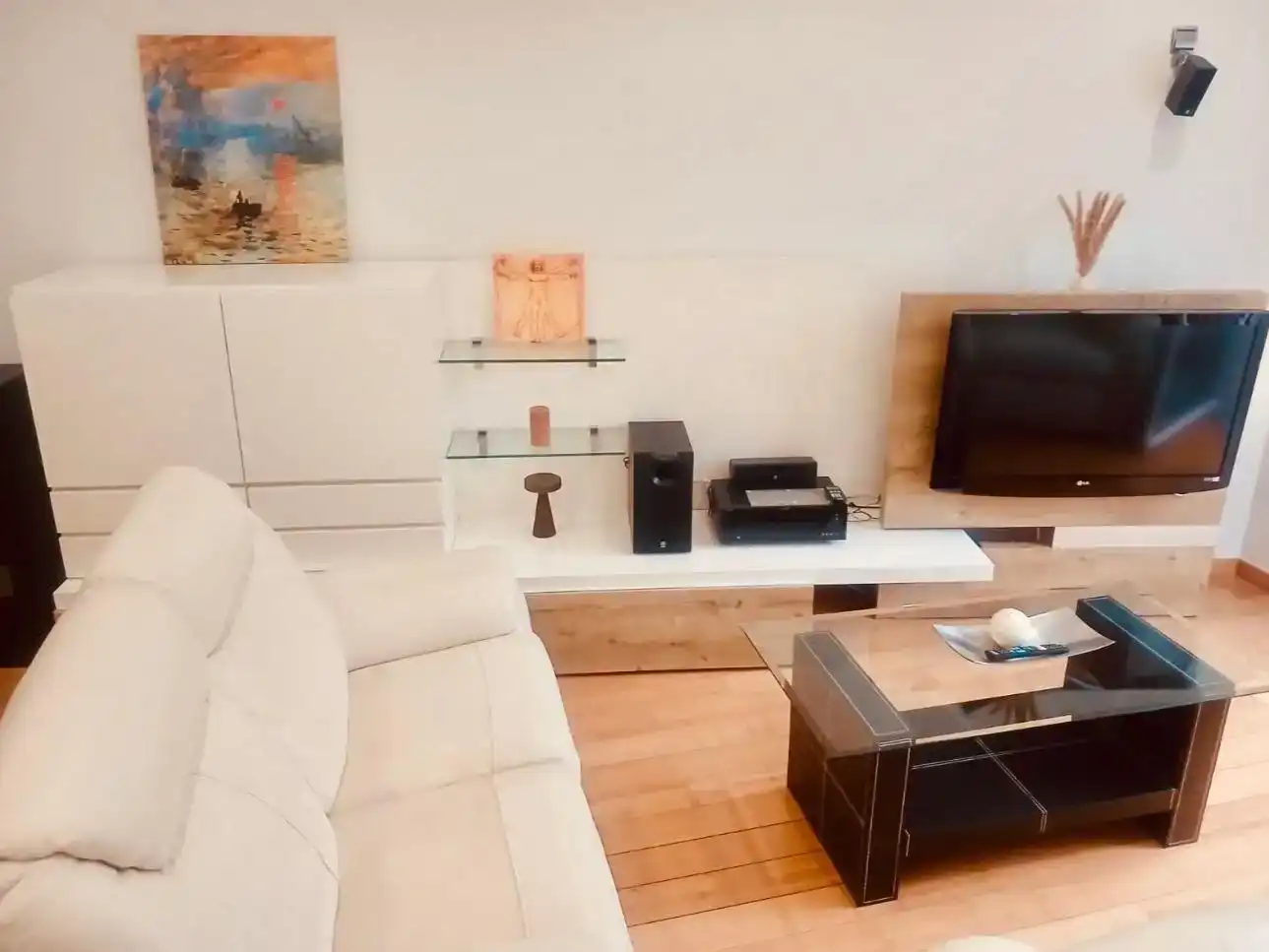 Wohnzimmer von Wohnung zur Miete in Alhama de Murcia mit Klimaanlage, Parkett und Abstellraum