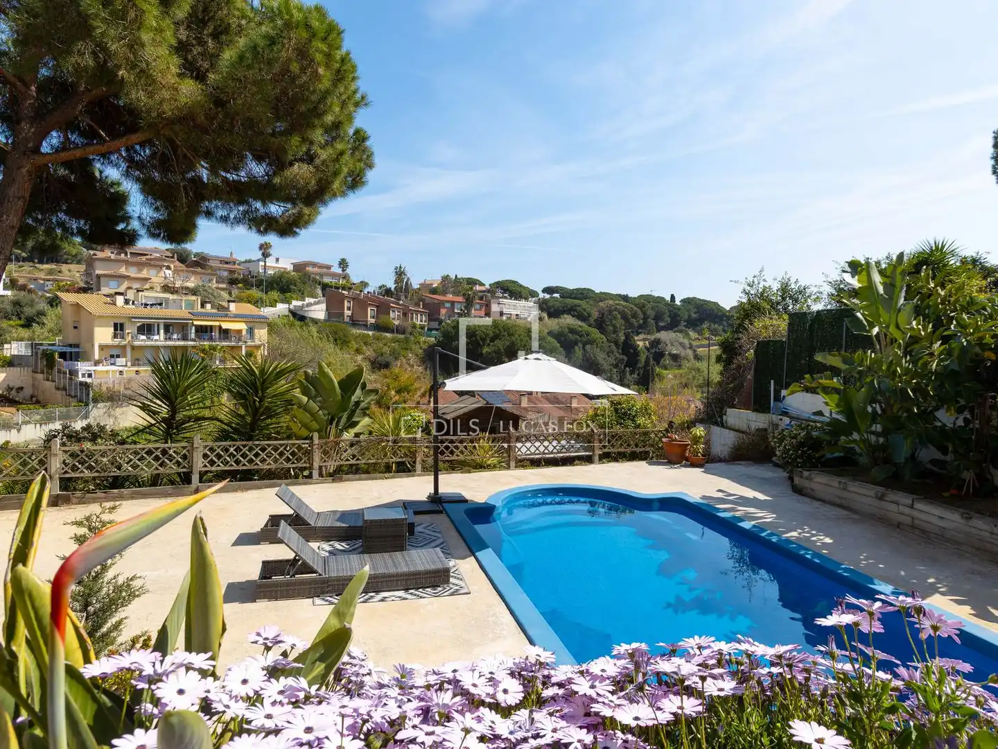 Swimming pool of Houses for sale in Arenys de Mar  with Heating, Private garden and Terrace