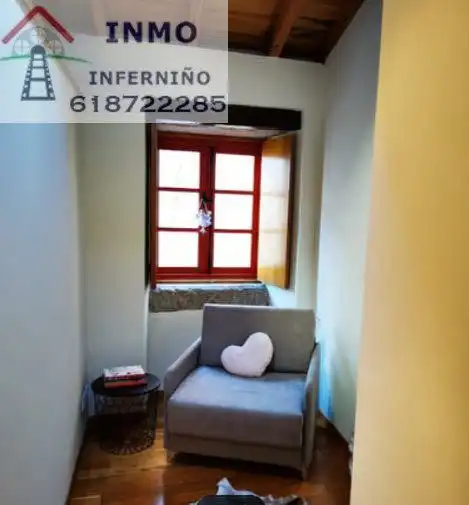 Bedroom of Flat for rent in Ferrol  with Terrace