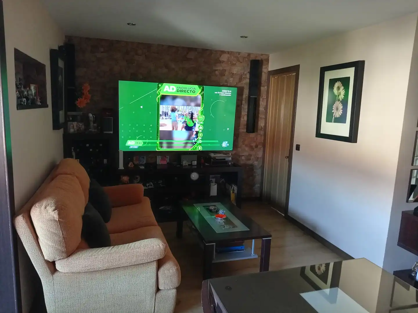 Living room of Flat for sale in Huelva  with Furnished
