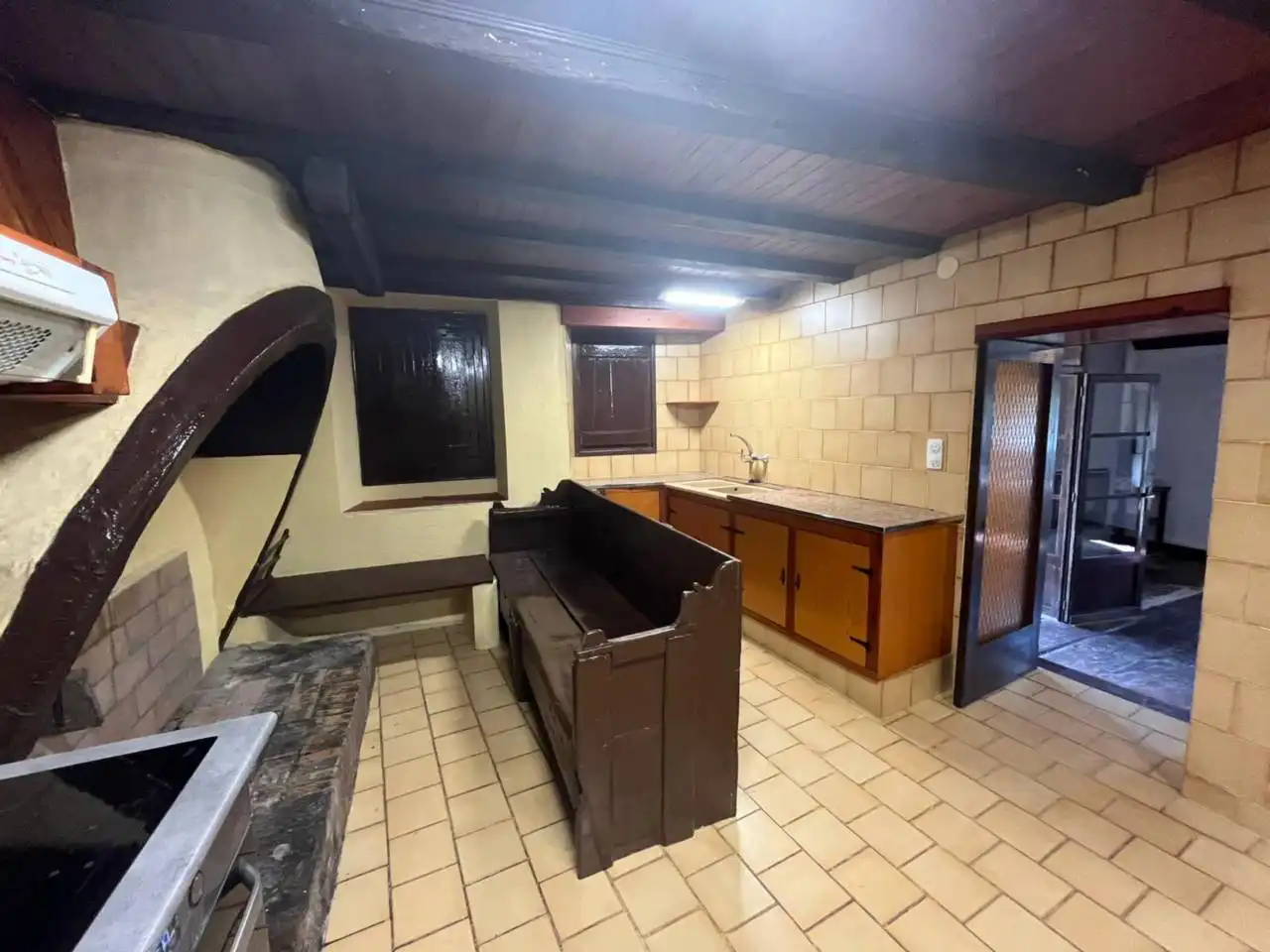 Cocina de Casa o chalet de alquiler en Vilada con Jardín privado