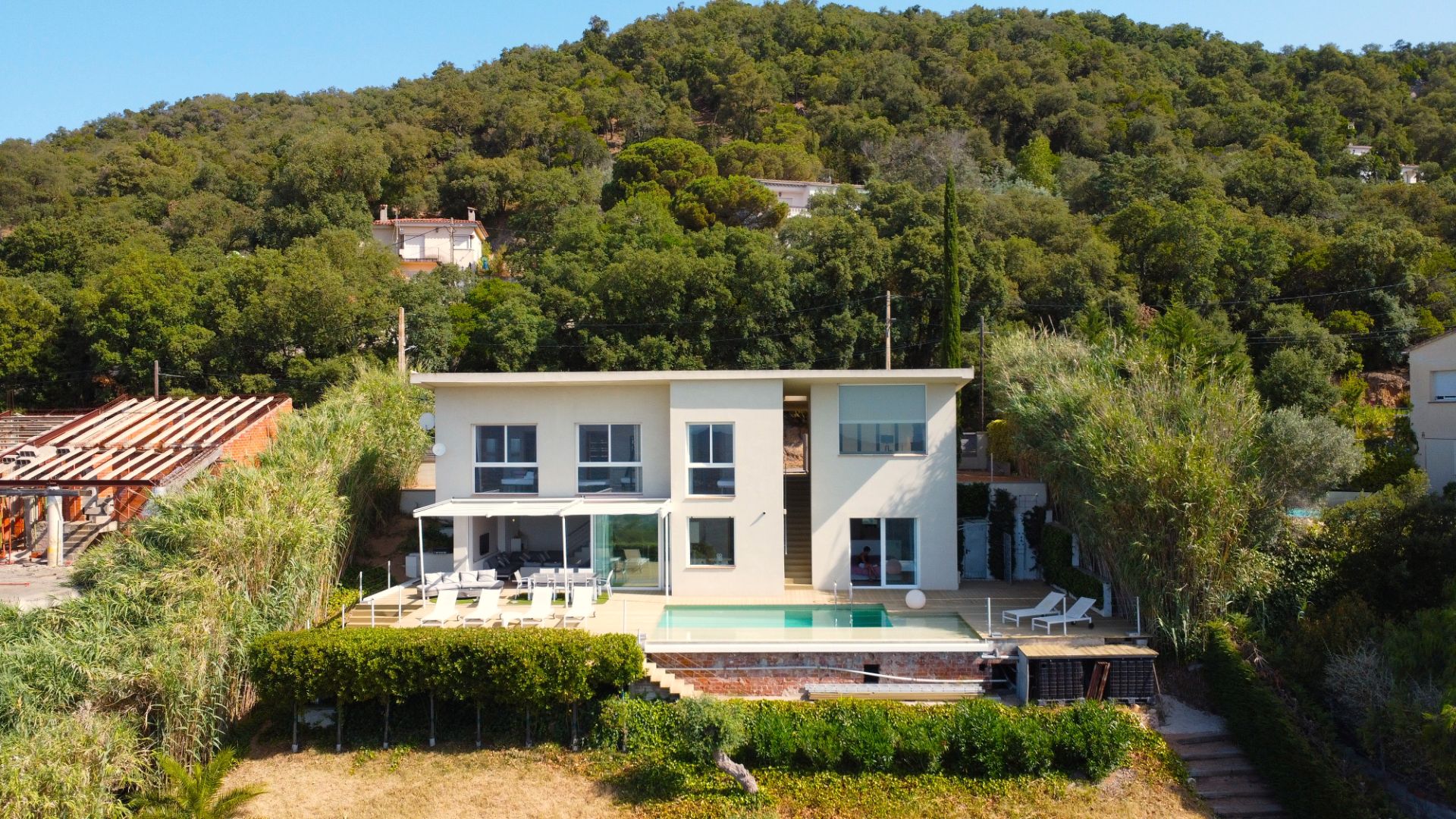 Exterior view of House or chalet for sale in Santa Cristina d'Aro  with Heating, Private garden and Terrace