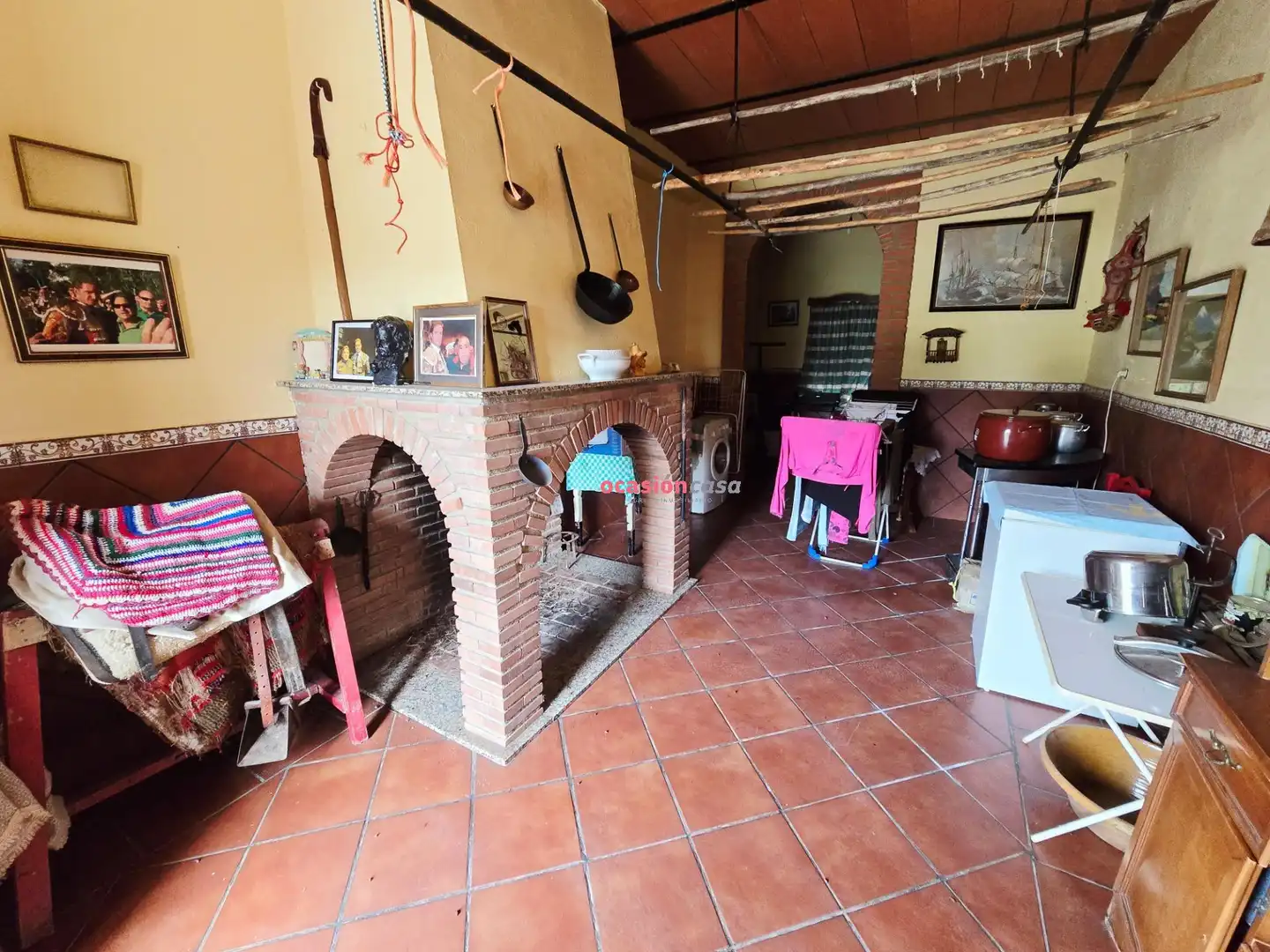 Cocina de Finca rústica en venta en Pozoblanco