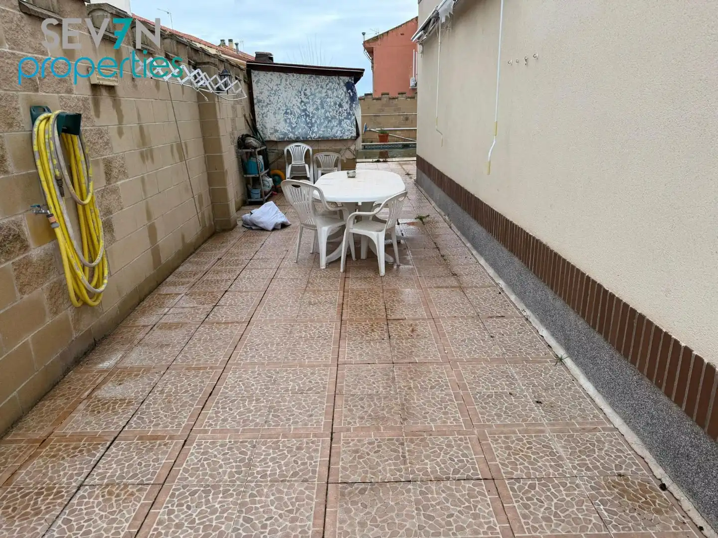 Terrassa de Casa o xalet en venda en Las Ventas de Retamosa amb Aire condicionat, Calefacció i Terrassa
