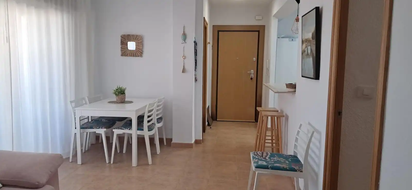 Erdgeschoss zur Miete in Pilar de la Horadada mit Klimaanlage, Terrasse und Möbliert