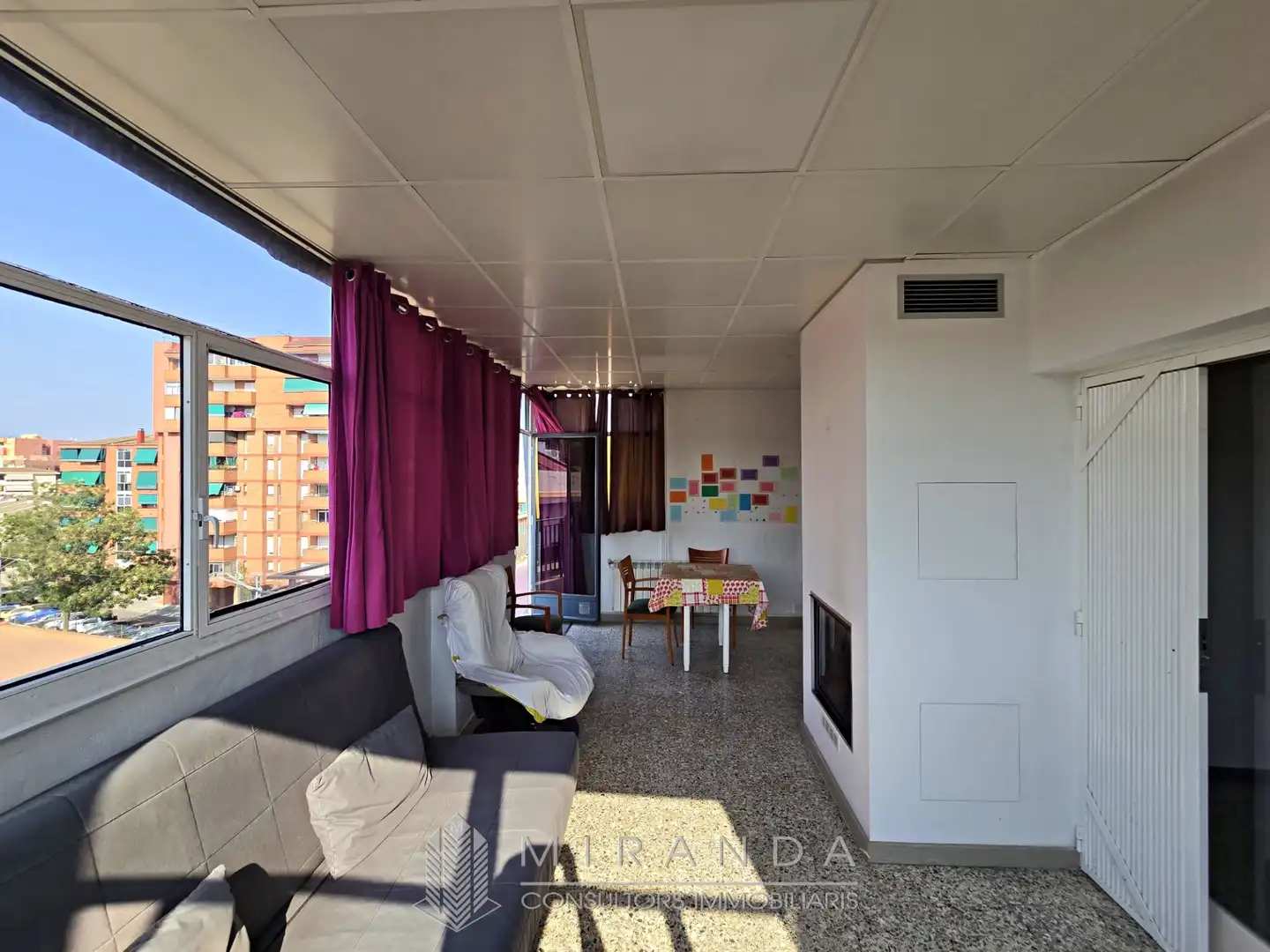 Living room of Flat for sale in Canovelles  with Terrace, Balcony and Internet
