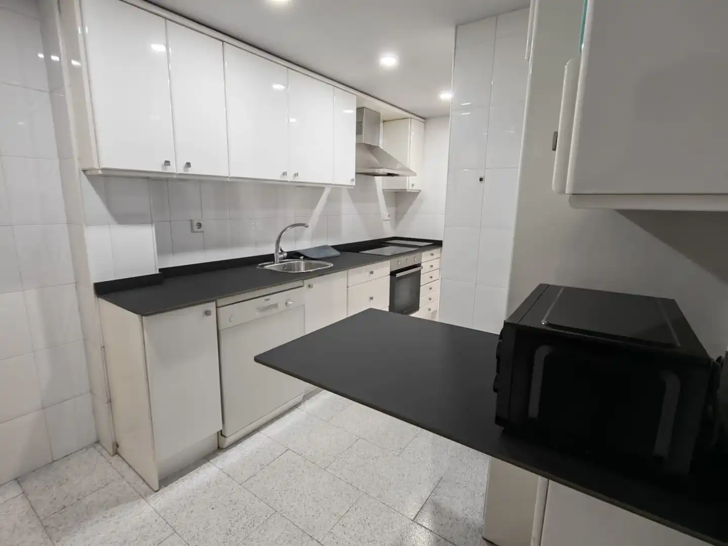 Cocina de Piso de alquiler en Murcia con Aire acondicionado, Calefacción y Amueblado