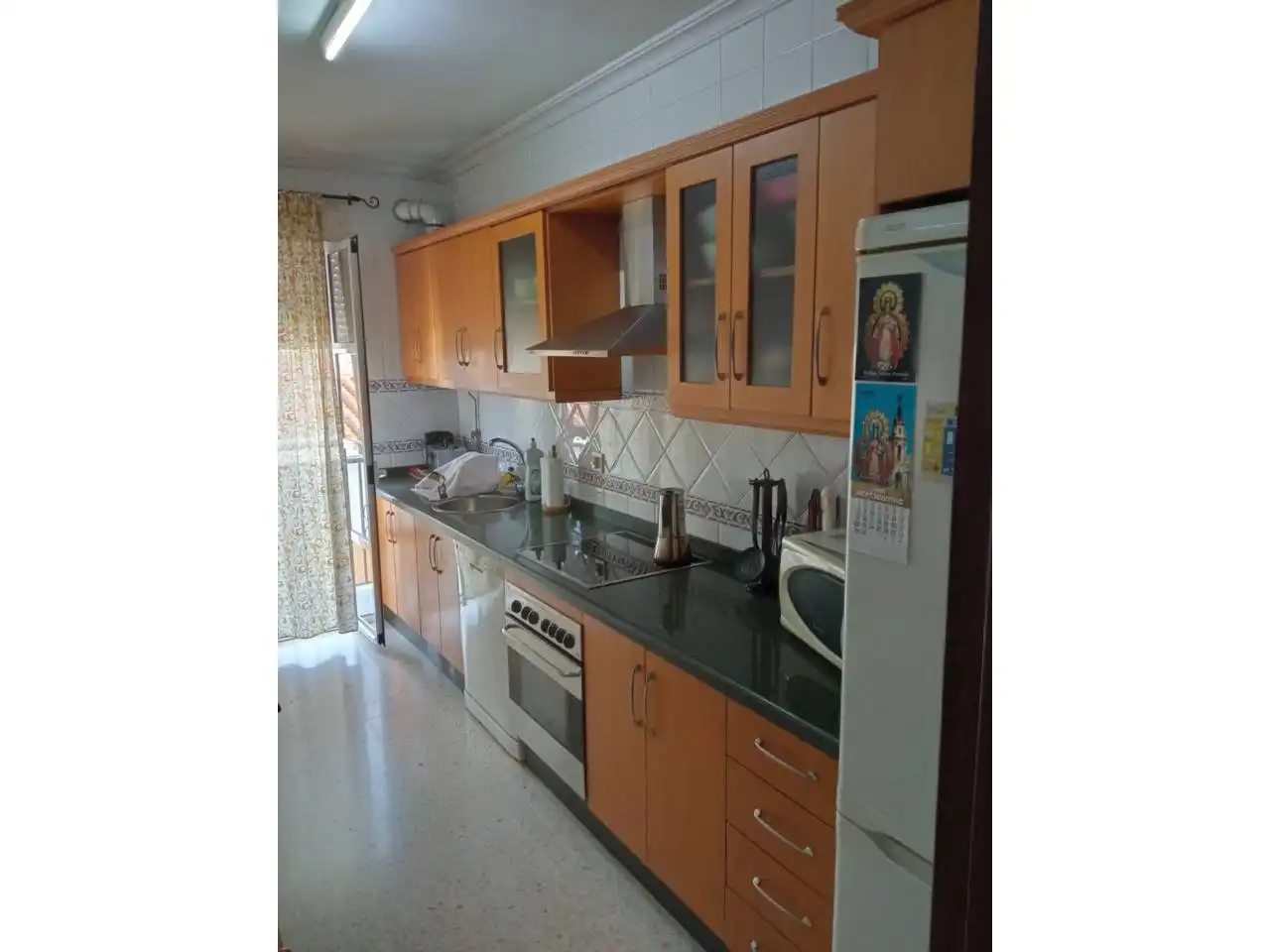 Kitchen of Flat for sale in Moguer  with Terrace and Balcony