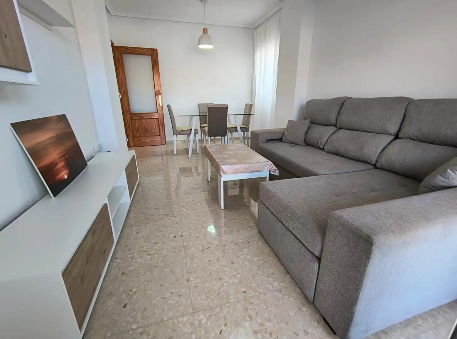 Sala de estar de Apartamento en venta en Elche / Elx con Aire acondicionado, Jardín privado y Terraza