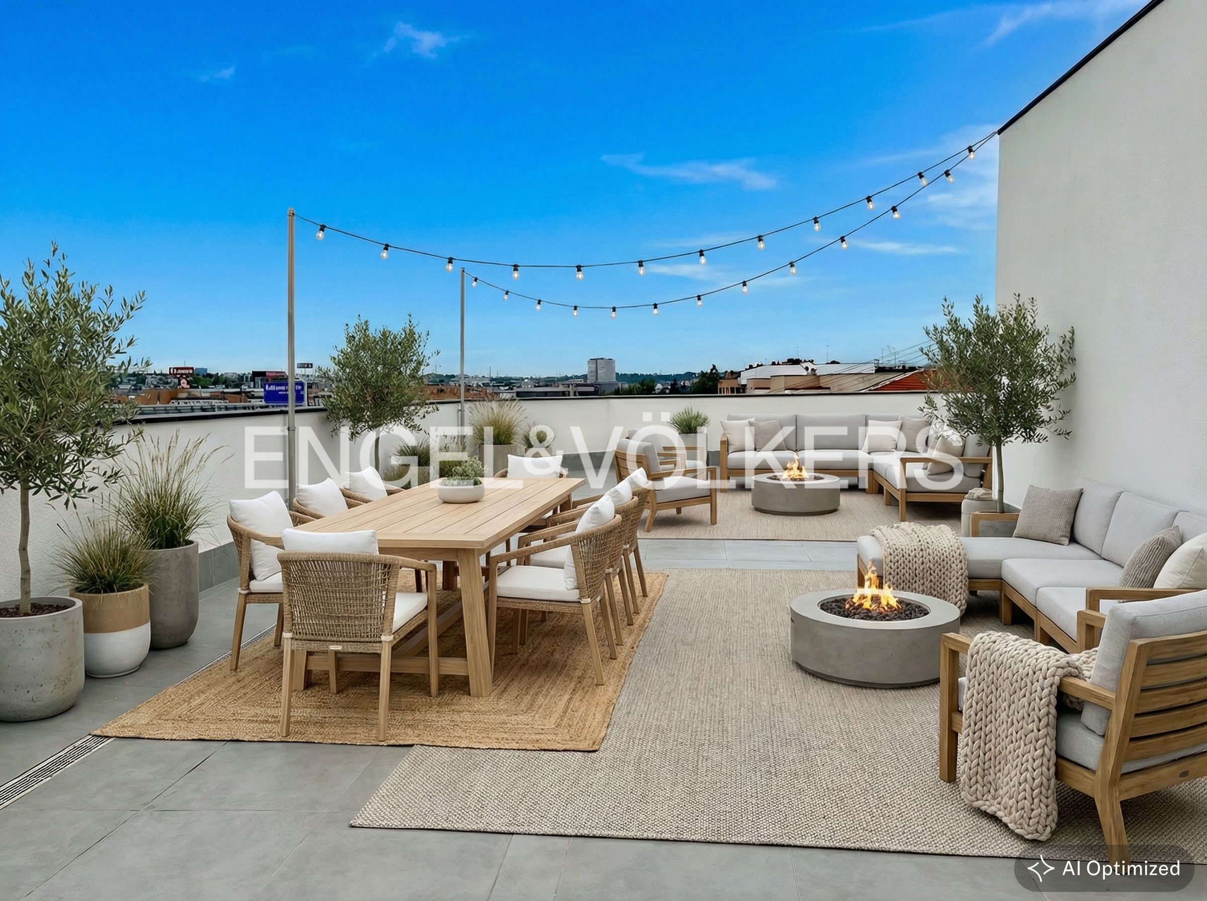 Terraza de Ático en venta en Alcobendas con Aire acondicionado, Calefacción y Parquet
