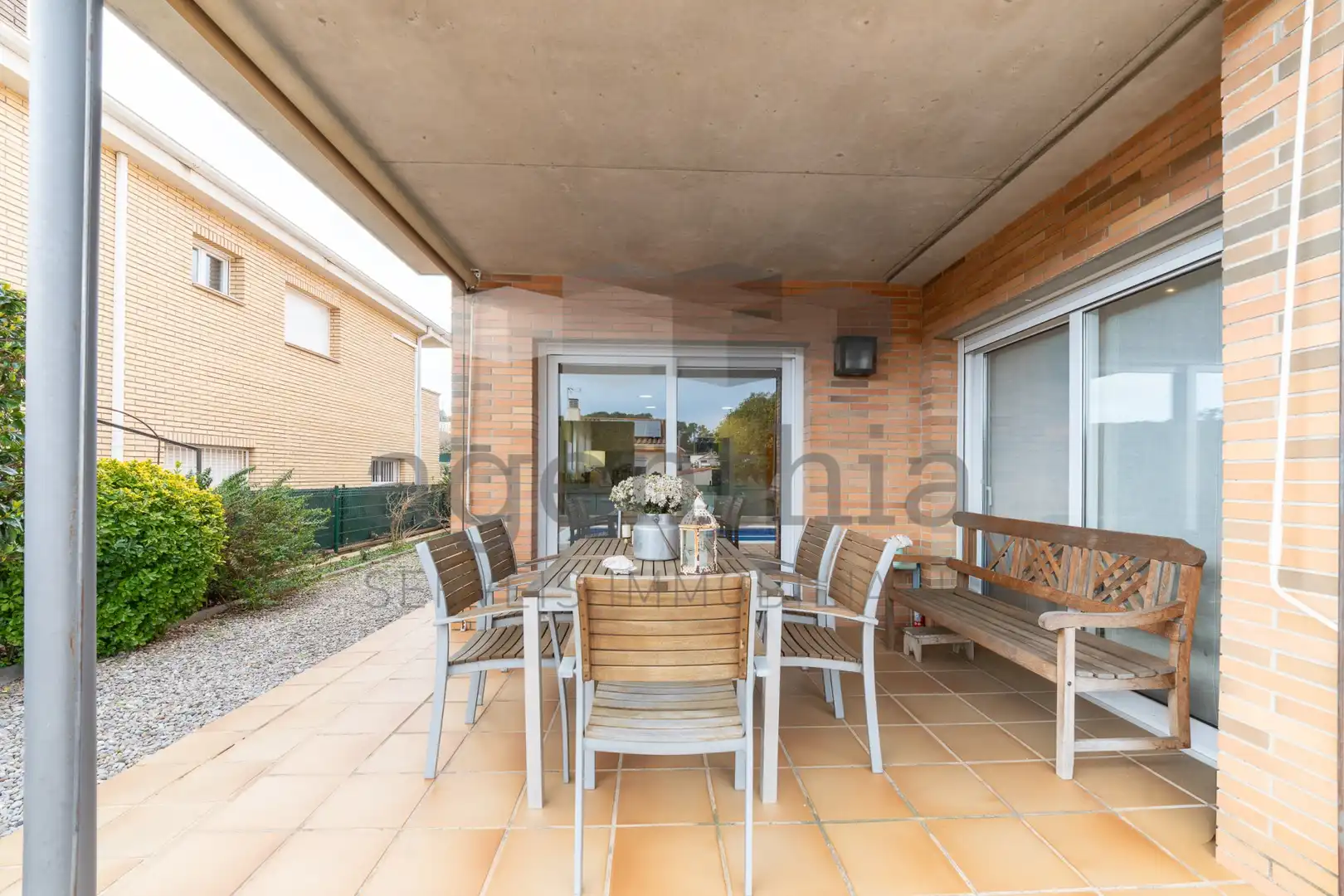 Terraza de Casa o chalet en venta en Quart con Aire acondicionado, Calefacción y Piscina