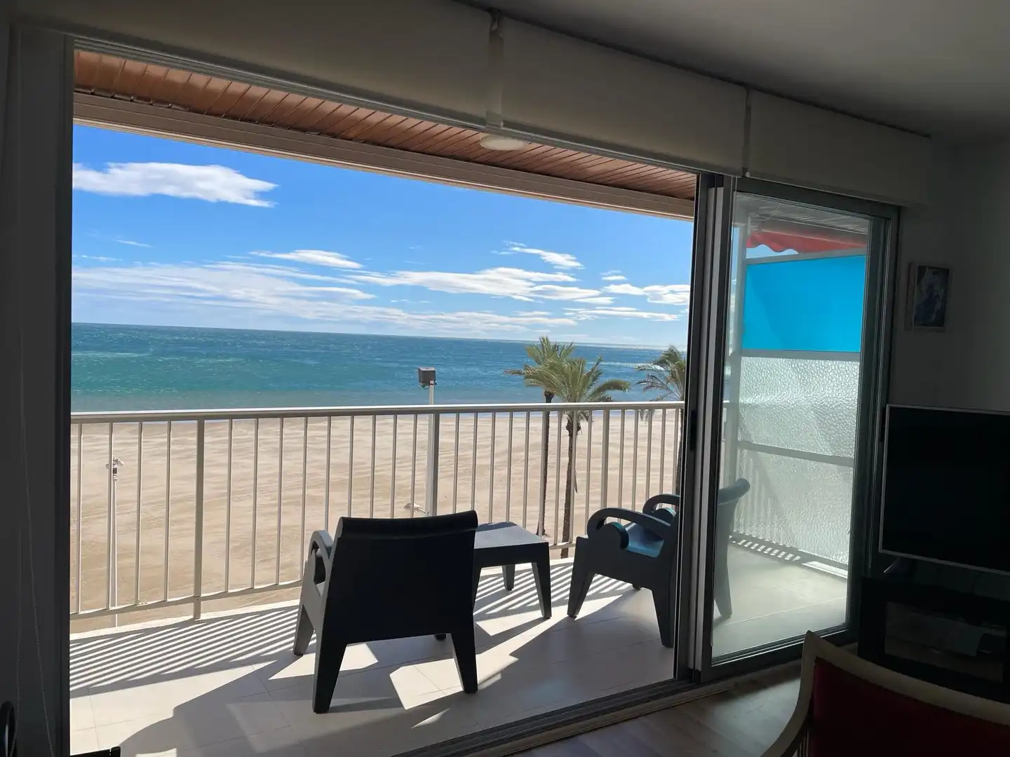 Habitación de Apartamento de alquiler en Cullera con Parquet, Terraza y Amueblado