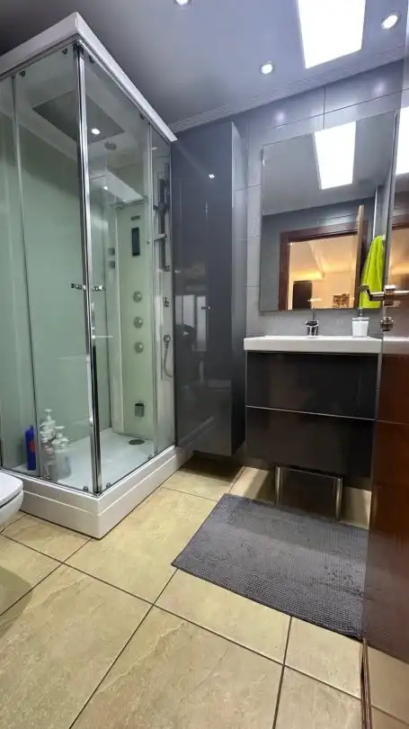 Baño de Casa o chalet en venta en Elburgo / Burgelu con Calefacción, Jardín privado y Terraza
