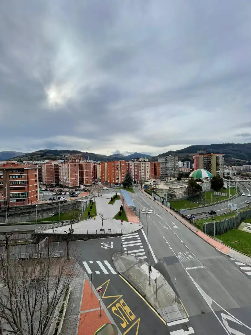 Exterior view of Flat for sale in Barakaldo   with Heating, Parquet flooring and Terrace