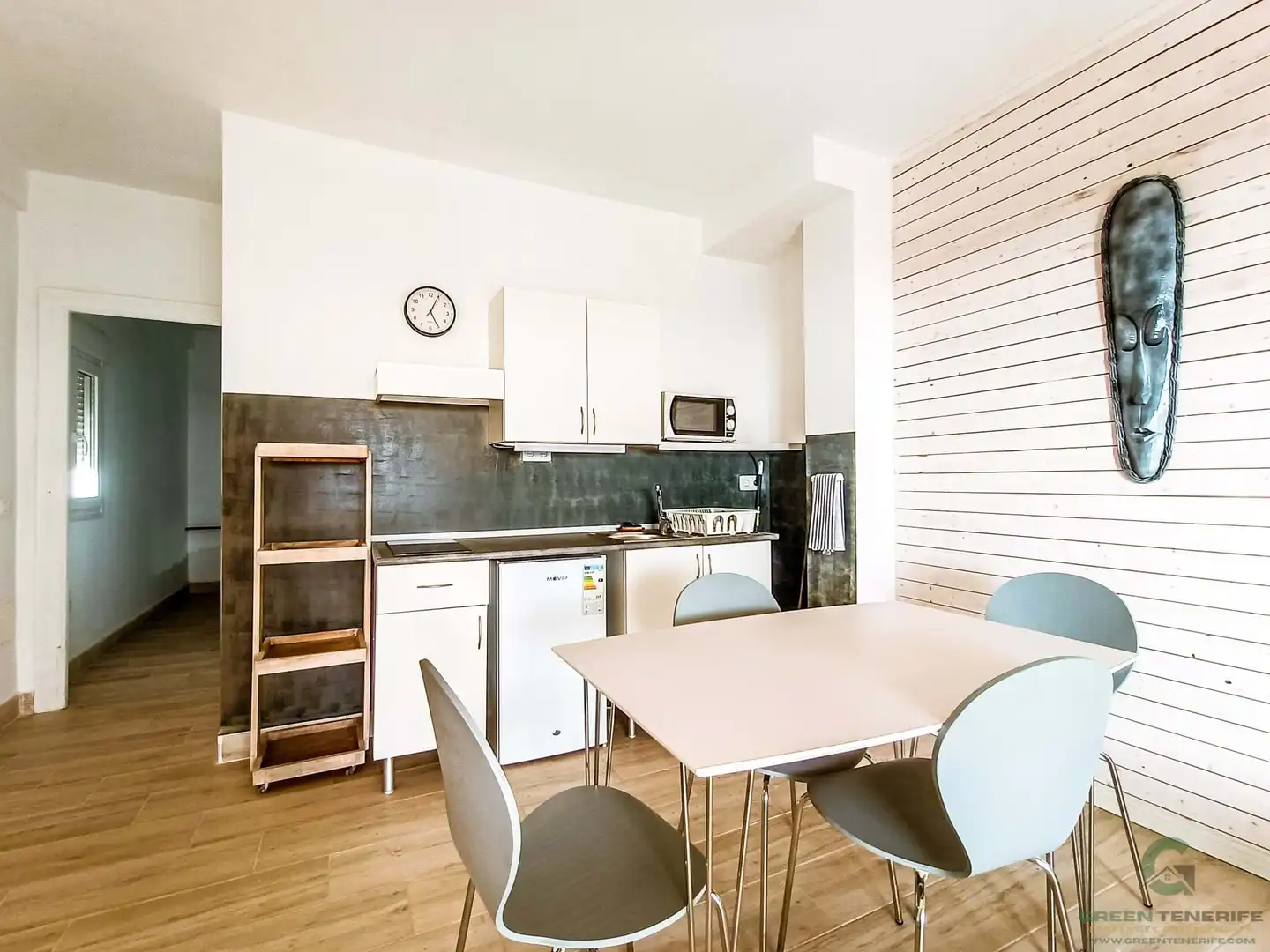 Cocina de Piso de alquiler en Guía de Isora con Terraza y Amueblado