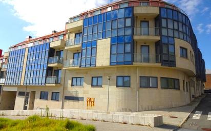 Exterior view of Flat for sale in Porto do Son  with Parquet flooring and Swimming Pool